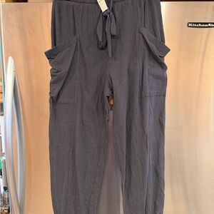 Aerie Charcoal Relaxed Joggers